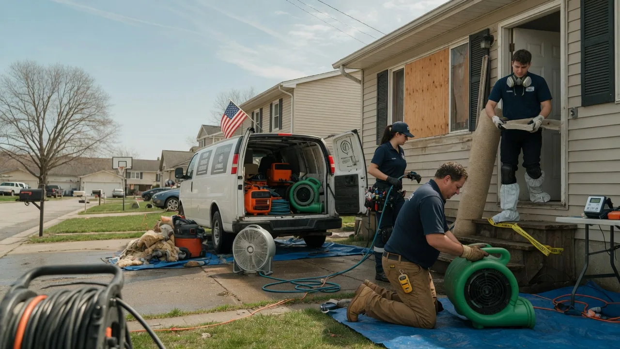Water Damage Restoration in Fluker, LA near me